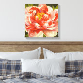 Rote Perle Leinwanddruck (Insitu (Schlafzimmer))