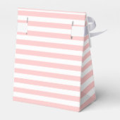 Rote Petunias Rosa Streifen Geschenkschachtel (Rückseite)