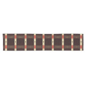 Rote Pfeil-rustikaler Kurzer Tischläufer (Horizontal)
