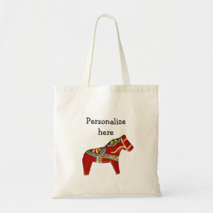 Rote Pferdetasche Tragetasche