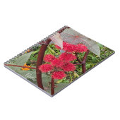 Rote Pflanze von Castor Bean Notizblock (Linke Seite)