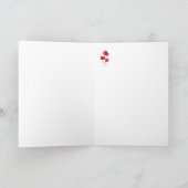 Rote Pflaumen - Aquarell Karte (Innenseite)