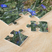 Rote Pflaumen, Blüten in Frankreich Puzzle (Seite)