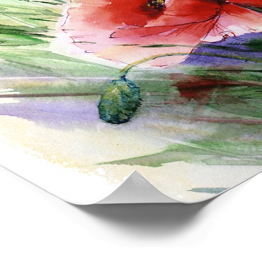 Rote Pflaumen, Kalender 2023 Poster (Ecke)