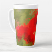 Rote Pflaumen Latte Tasse (Linke Ecke)