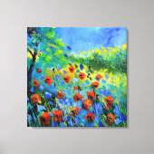 Rote Pflaumen Leinwanddruck (Vorderseite)