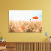 Rote Pflaumen und Goldgerste Leinwanddruck (Insitu (Wohnzimmer))