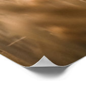 Rote Pflaumen und Goldgerste Poster (Ecke)
