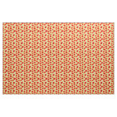 Rote Pflaumen und Grüne Stiele Stoff (Yard (91,4 cm))