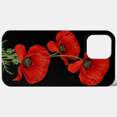 Rote Pflaumen Vintag Botanisch Case-Mate iPhone Hülle (Rückseite (Horizontal))