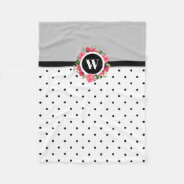 Rote Pflaumen Wasserfarben Rosa Rosenkreissenkrau Fleecedecke