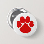 Rote Pfote Button (Vorne & Hinten)