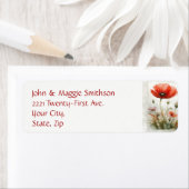 Rote Pfoten Blume Locarno (Insitu)