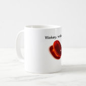 Rote Pillen-Tasse Kaffeetasse (Vorderseite Links)