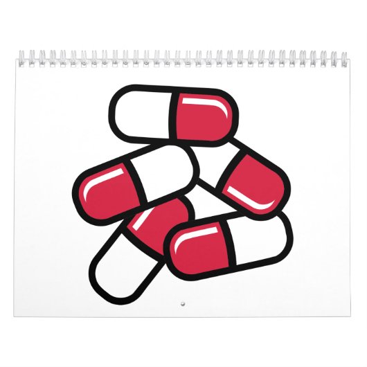 Rote Pillenmedizin Kalender (Titelbild)