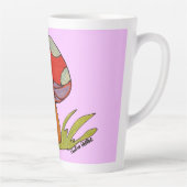 Rote Pilz-Kaffeetasse Milchtasse (Rechts)