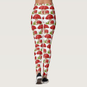Rote Pilze Amanita Thunder_Cove Leggings (Rückseite)
