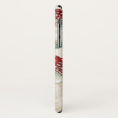 Rote Pilze murel verblassten beängstigenden Hinter Case-Mate iPhone Hülle (Hinten/Links)