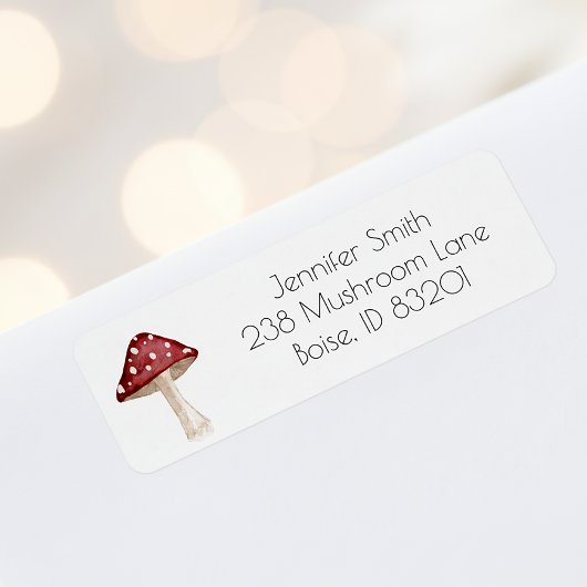 Rote Pilzfallen-Rücksendeadresse