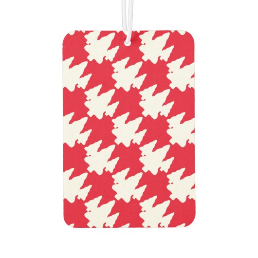 Rote Pinienwälder Autolufterfrischer (Rückseite)