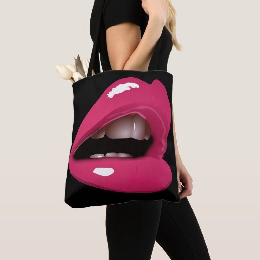 ROTE PINK LIPS MOUTH TASCHE PURS (Von Nahem)