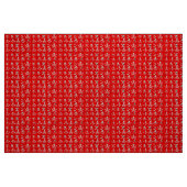 ROTE PIRATBANNER, KREUZTE, SCHWERTER STOFF (Fat Quarter (45,7 x 55,9 cm))