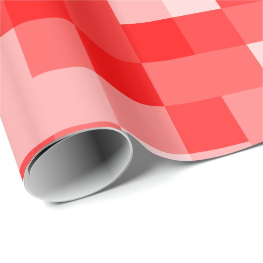 Rote Pixel Geschenkpapier (Rolleneckpunkt)