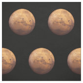 Rote Planeten-Mars Stoff (Muster)