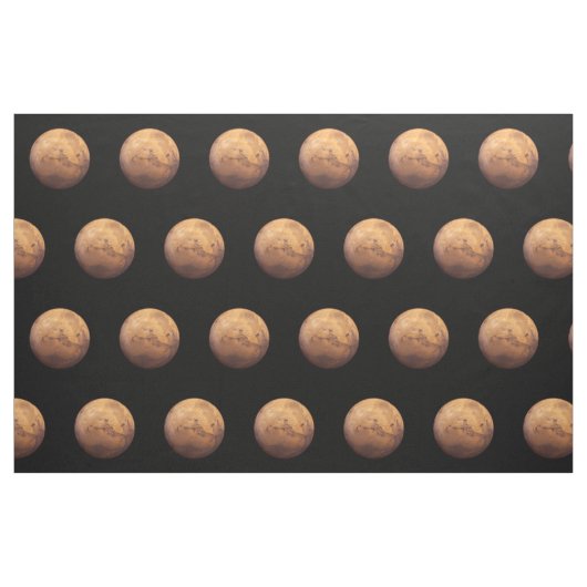 Rote Planeten-Mars Stoff (Fat Quarter (45,7 x 55,9 cm))