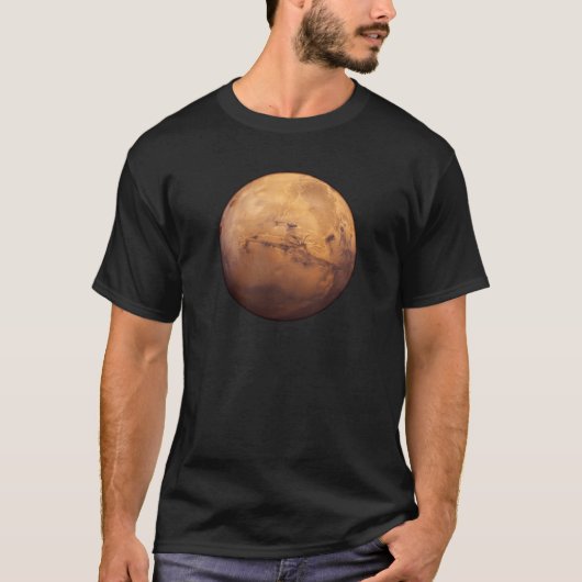 Rote Planeten-Mars T-Shirt (Vorderseite)