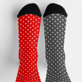Rote Polka do Socken (Oben)