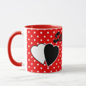 Rote Polka do Tasse (Links)
