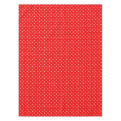 Rote Polka do Tischdecke (Vorderseite)