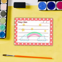 Rote Polka-Punkte, niedliche Sterne & Regenbogen 4