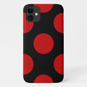 Rote Polka-Punkte, Polka-Dottern-Muster, Punkte, g Case-Mate iPhone Hülle
