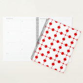 Rote Polka-Punkte, Polka-Dottern-Muster, Punkte, g Planer (Anzeige)