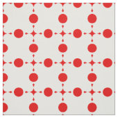 Rote Polka-Punkte, Polka-Dottern-Muster, Punkte, g Stoff (Muster)