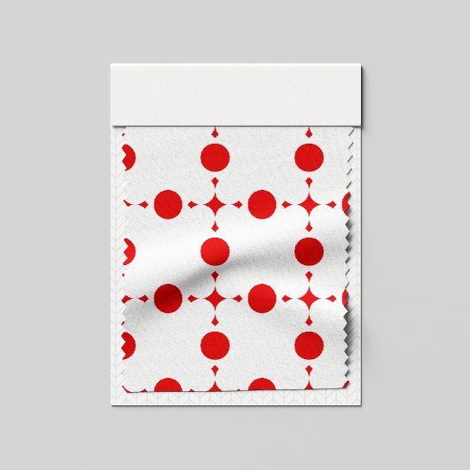 Rote Polka-Punkte, Polka-Dottern-Muster, Punkte, g Stoff