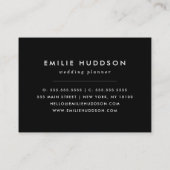 Rote Polka-Punkte, Polka-Dottern-Muster, Punkte, g Visitenkarte (Rückseite)