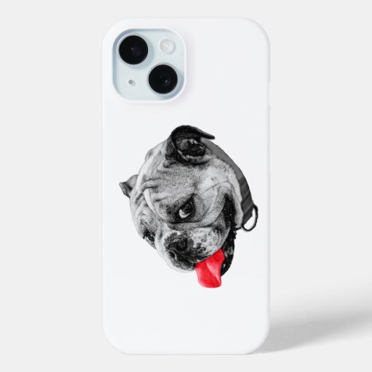 Rote Pop-Hülle Case-Mate iPhone Hülle (Rückseite)