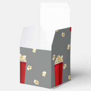 Rote Popcorn-Eimer Kino-Snack Fernsehfilm Geschenkschachtel
