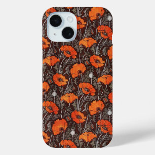 ROTE POPPIEN IN SCHWARZ-WEISSEM Mohnfeld Case-Mate iPhone Hülle