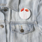 Rote Poppione Button (Beispiel)