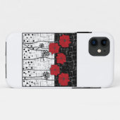 Rote Poppione Case-Mate iPhone Hülle (Rückseite (Horizontal))