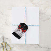 Rote Poppione Geschenkanhänger (Mit Garn)