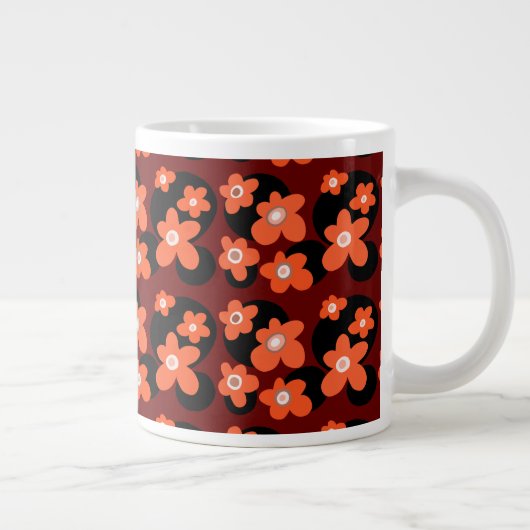 Rote Poppione Jumbo-Tasse (Rechts)