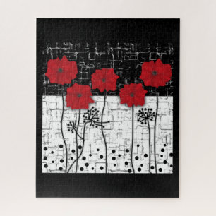 Rote Poppione Puzzle