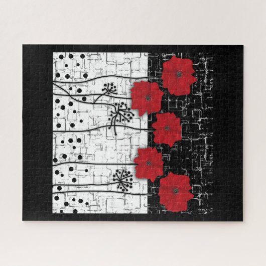 Rote Poppione Puzzle (Horizontal)