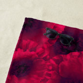 Rote Poppione Strandtuch (Beispiel)