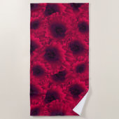 Rote Poppione Strandtuch (Vorderseite)